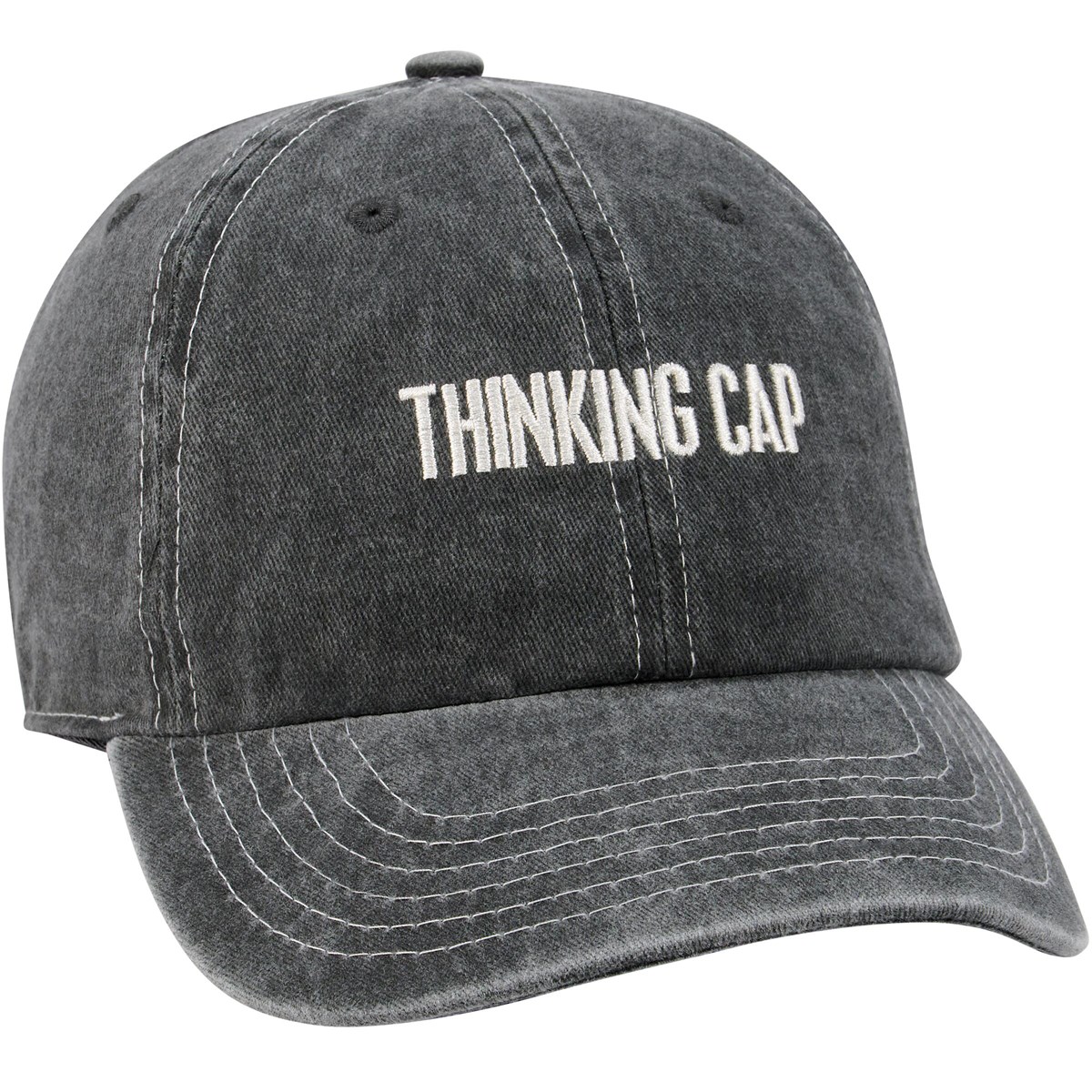 Thinking Cap Baseball Cap - Cotton, Metal