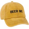 Beer Me Baseball Cap - Cotton, Metal