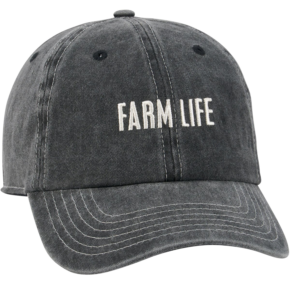 Farm Life Baseball Cap - Cotton, Metal