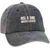 Rise & Shine Baseball Cap - Cotton, Metal