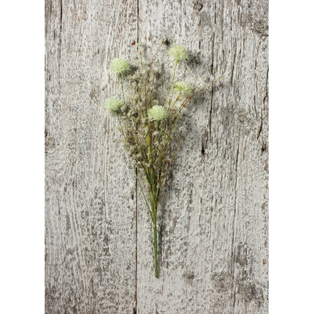 Pick - Thistle Mix White - 20" Tall - Plastic, Wire