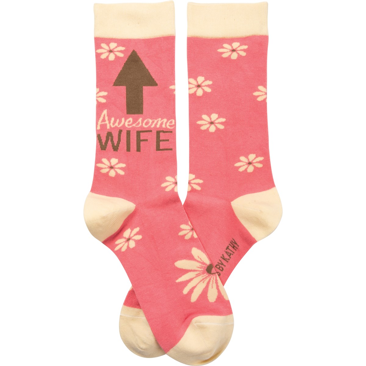 Awesome Wife Socks - Cotton, Nylon, Spandex