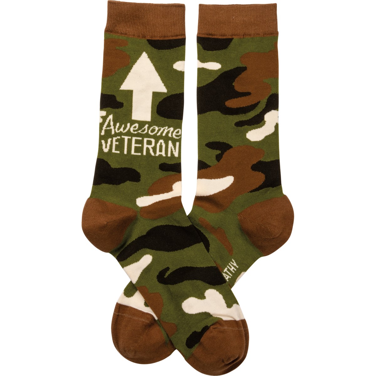 Awesome Veteran Socks - Cotton, Nylon, Spandex