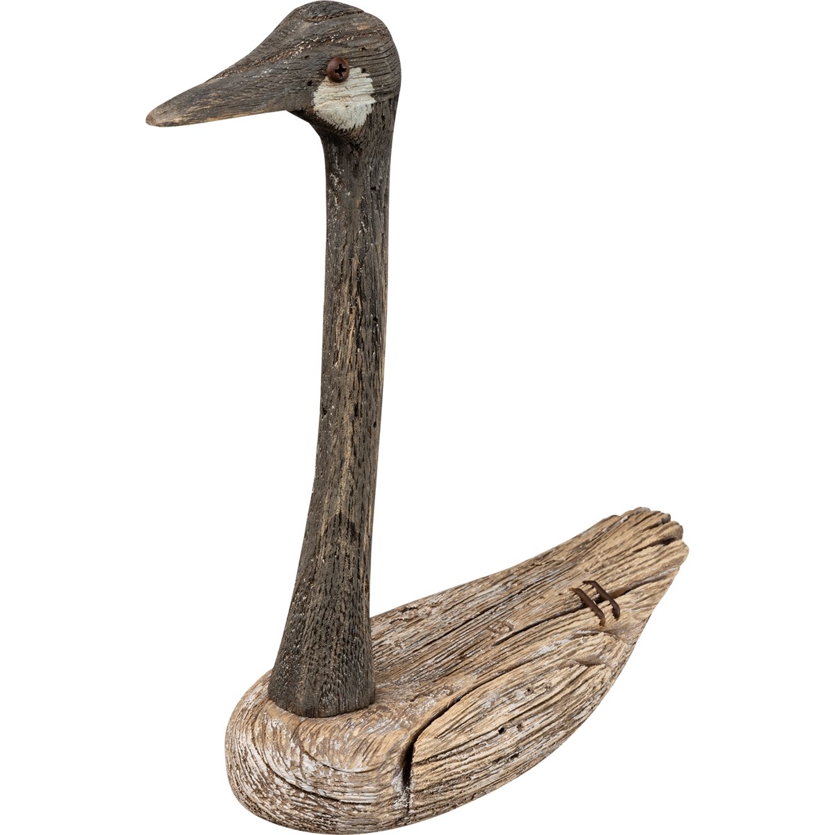 Goose Large Sitter - Wood, Metal