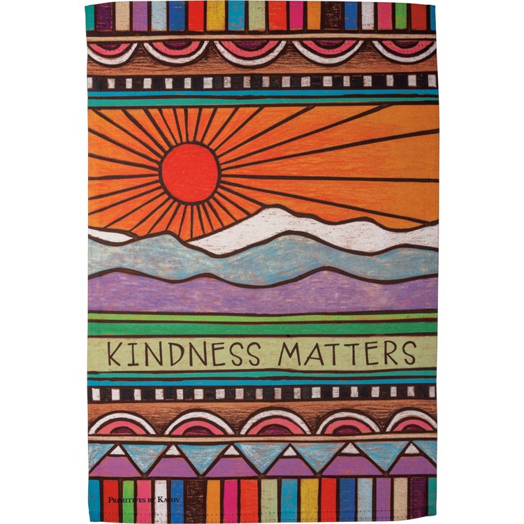 Kindness Matters Garden Flag - Polyester
