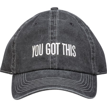 Baseball Cap - You Got This - One Size Fits Most - Cotton, Metal