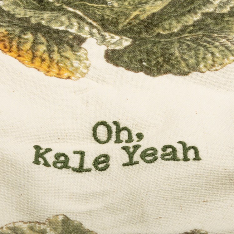 Oh, Kale Yeah Kitchen Towel - Cotton, Linen