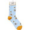Bee Socks - Cotton, Nylon, Spandex