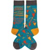 Awesome Birthday Boy Socks - Cotton, Nylon, Spandex
