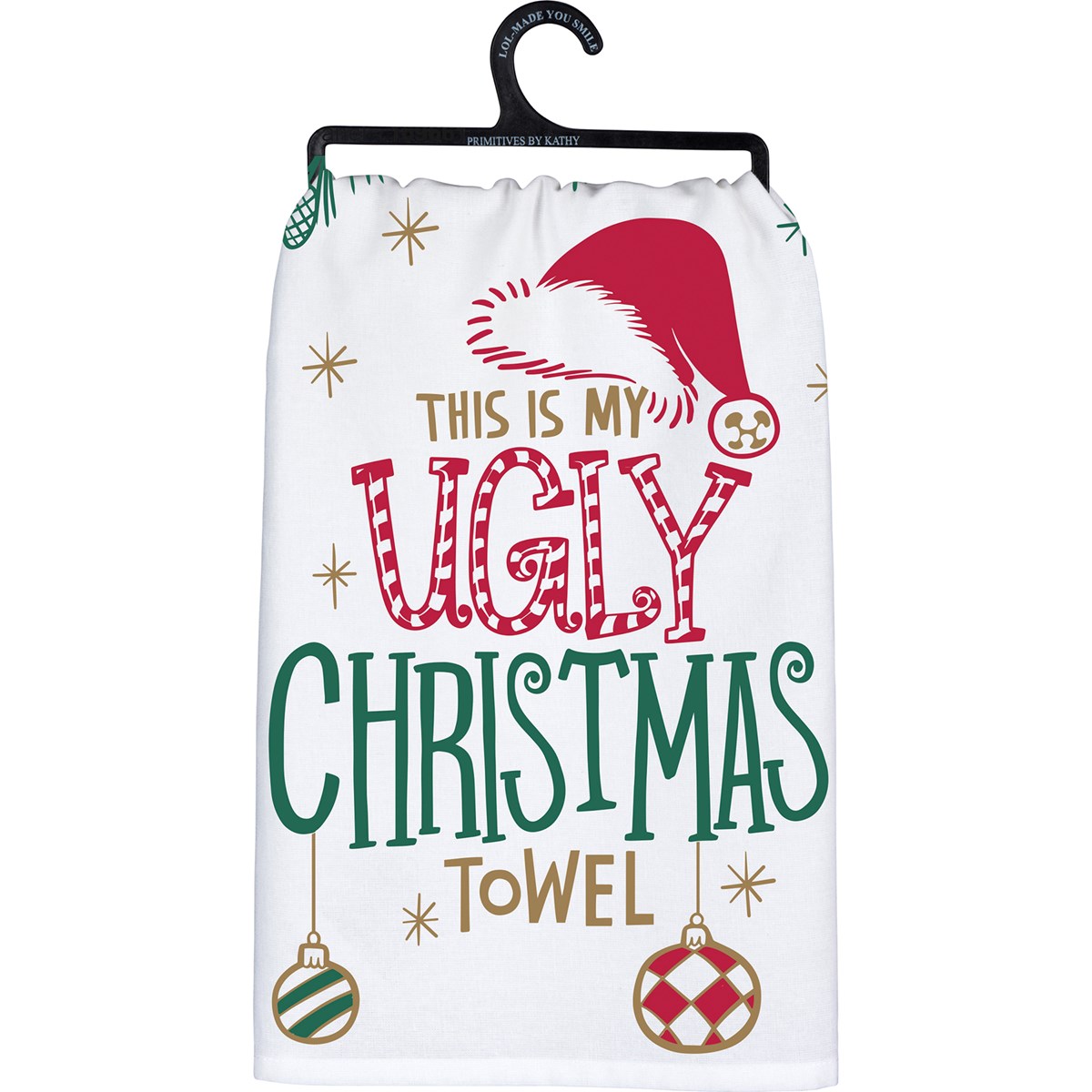 My Ugly Christmas Towel Kitchen Towel - Cotton