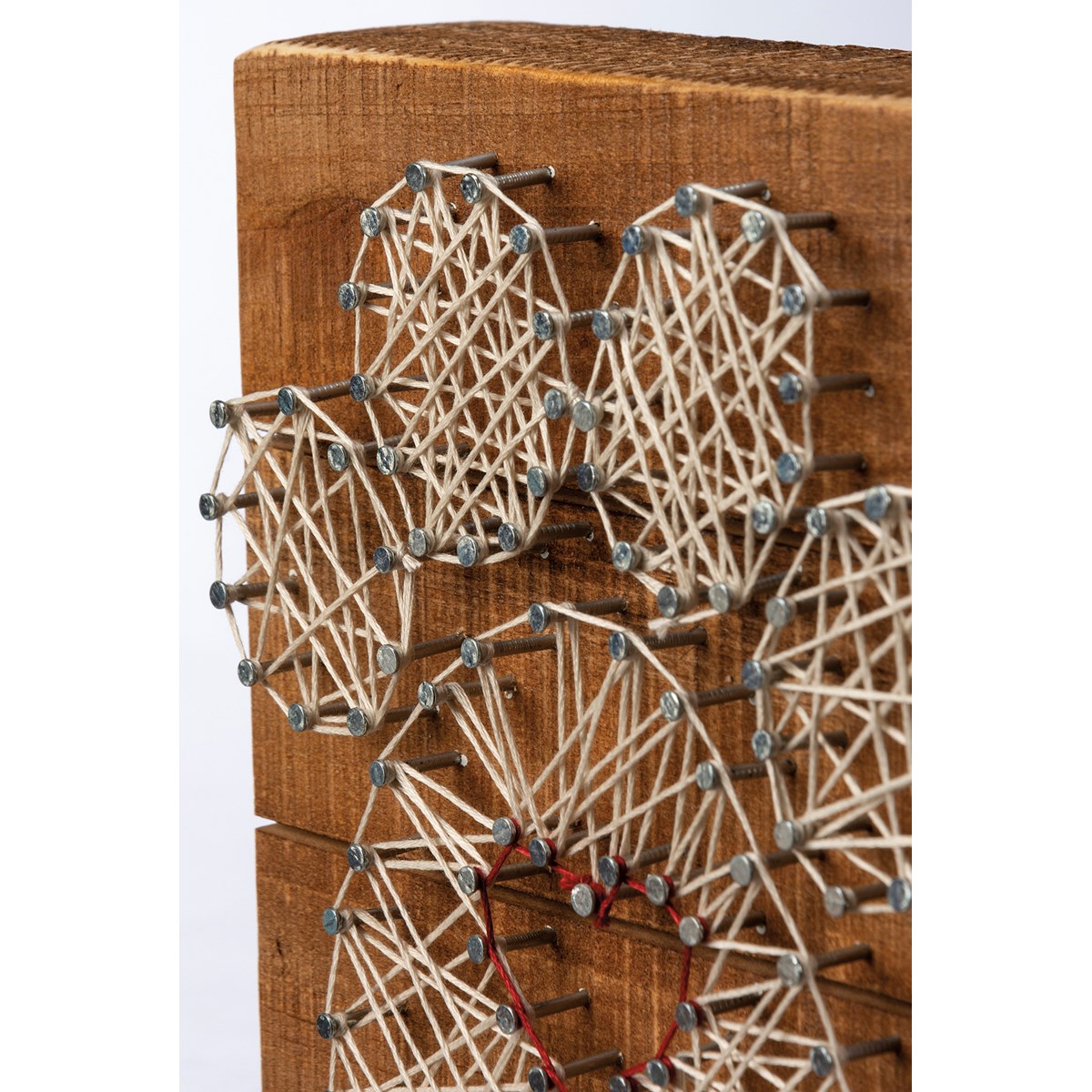 Happiness In Our Hearts Forever String Art - Wood, Metal, String