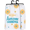 Awesome Grandma Kitchen Towel - Cotton
