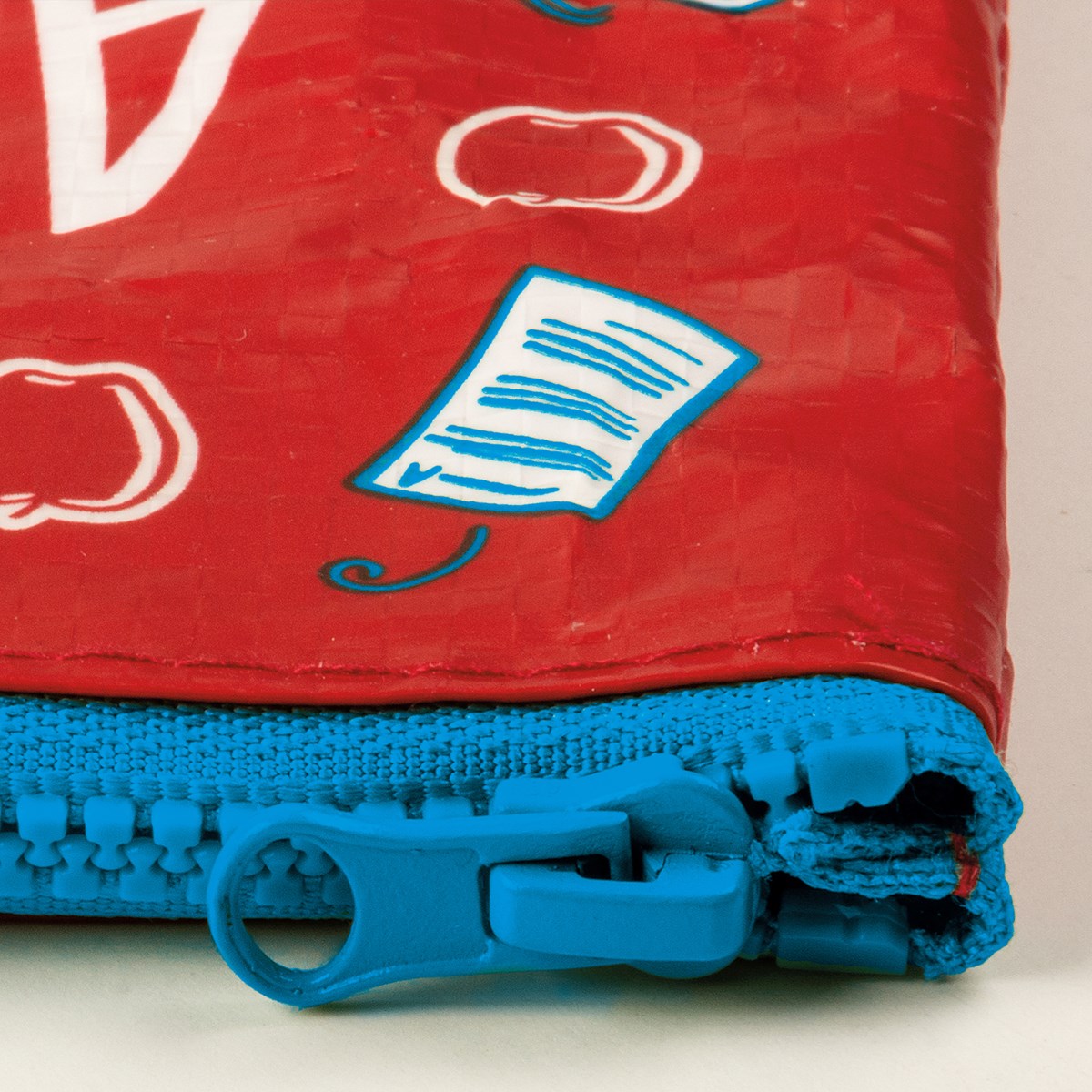 Awesome Teacher Zipper Wallet - Post-Consumer Material, Plastic, Metal