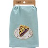 Blueberry Pie Slice Kitchen Towel - Cotton