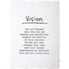 Vision Word Print Set - Paper