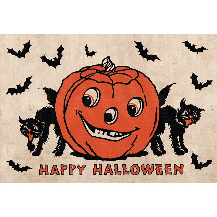 Happy Halloween Paper Placemat Pad - Paper