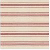 Red Stripe Paper Table Runner - Paper