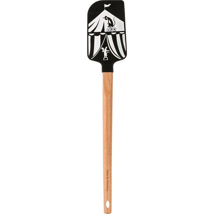 Not My Circus Not My Monkeys Spatula - Silicone, Wood