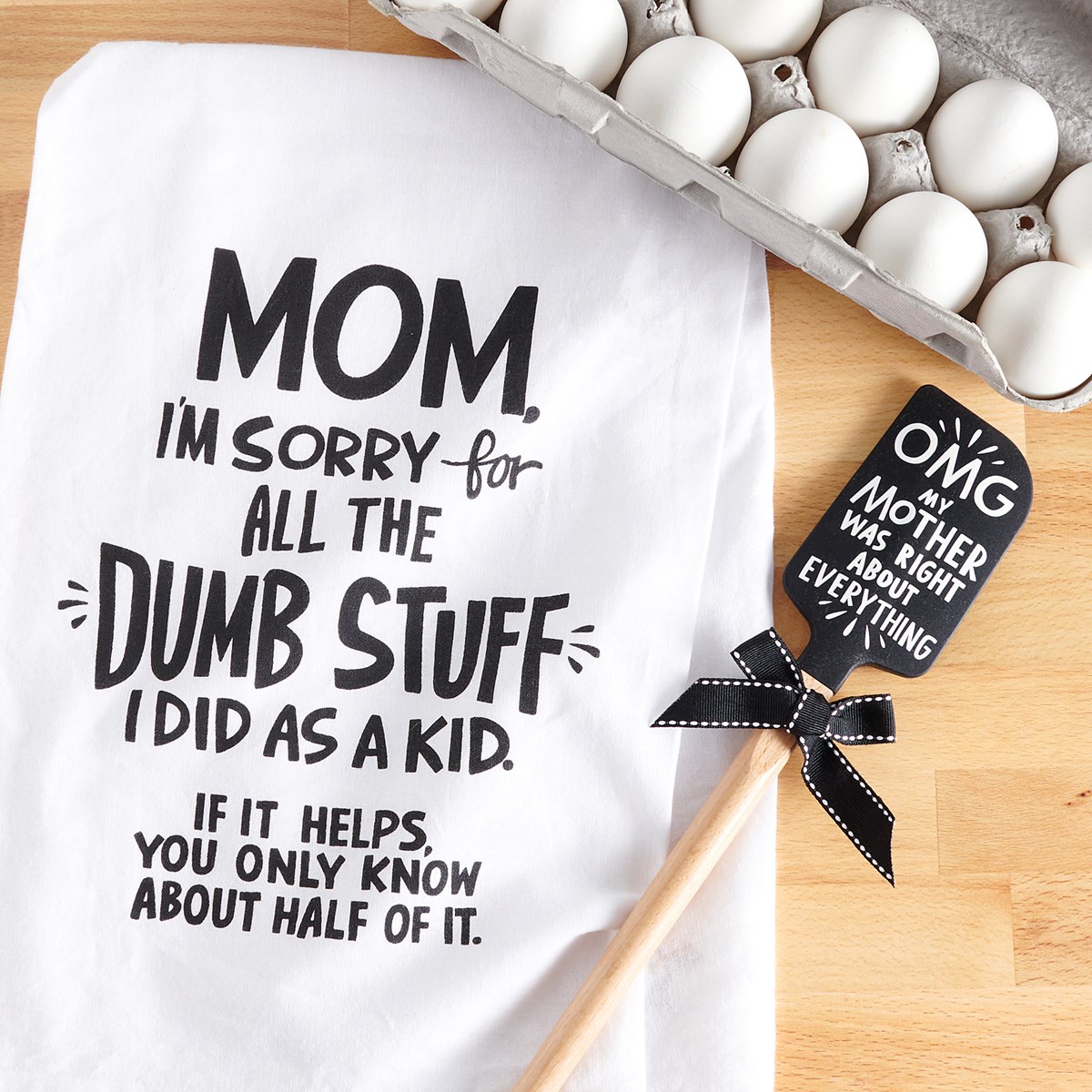 Sorry For The Dumb Stuff I Did Kitchen Towel - Cotton