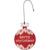 Joy Believe Merry Christmas Ornament Set - Wood, Wire