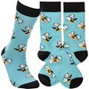 Bees Socks - Cotton, Nylon, Spandex
