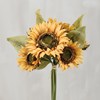 Large Sunflowers Bouquet - Plastic, Wire, Fabric