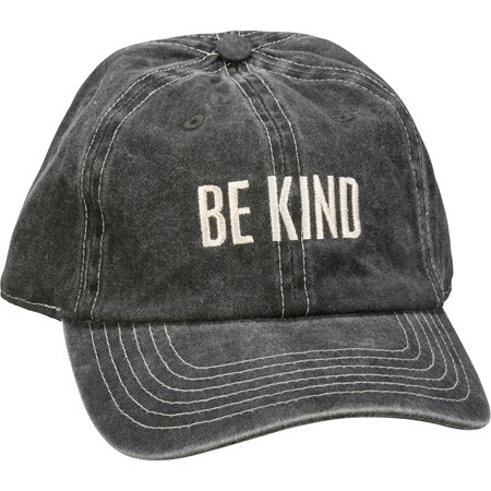 Baseball Cap - Be Kind - One Size Fits Most - Cotton, Metal