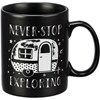 Mug - Never Stop Exploring - 20 oz.  - Stoneware