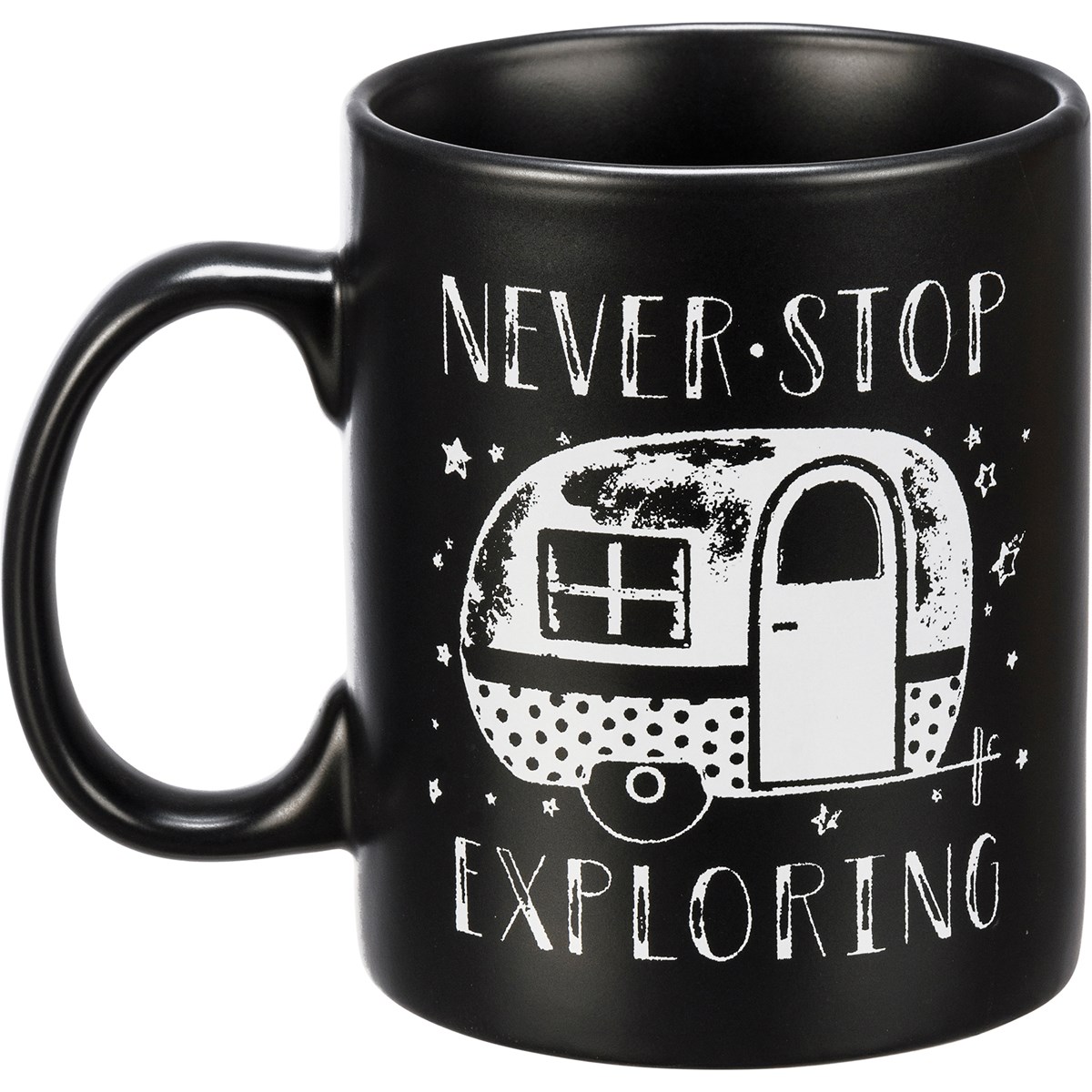Mug - Never Stop Exploring - 20 oz.  - Stoneware