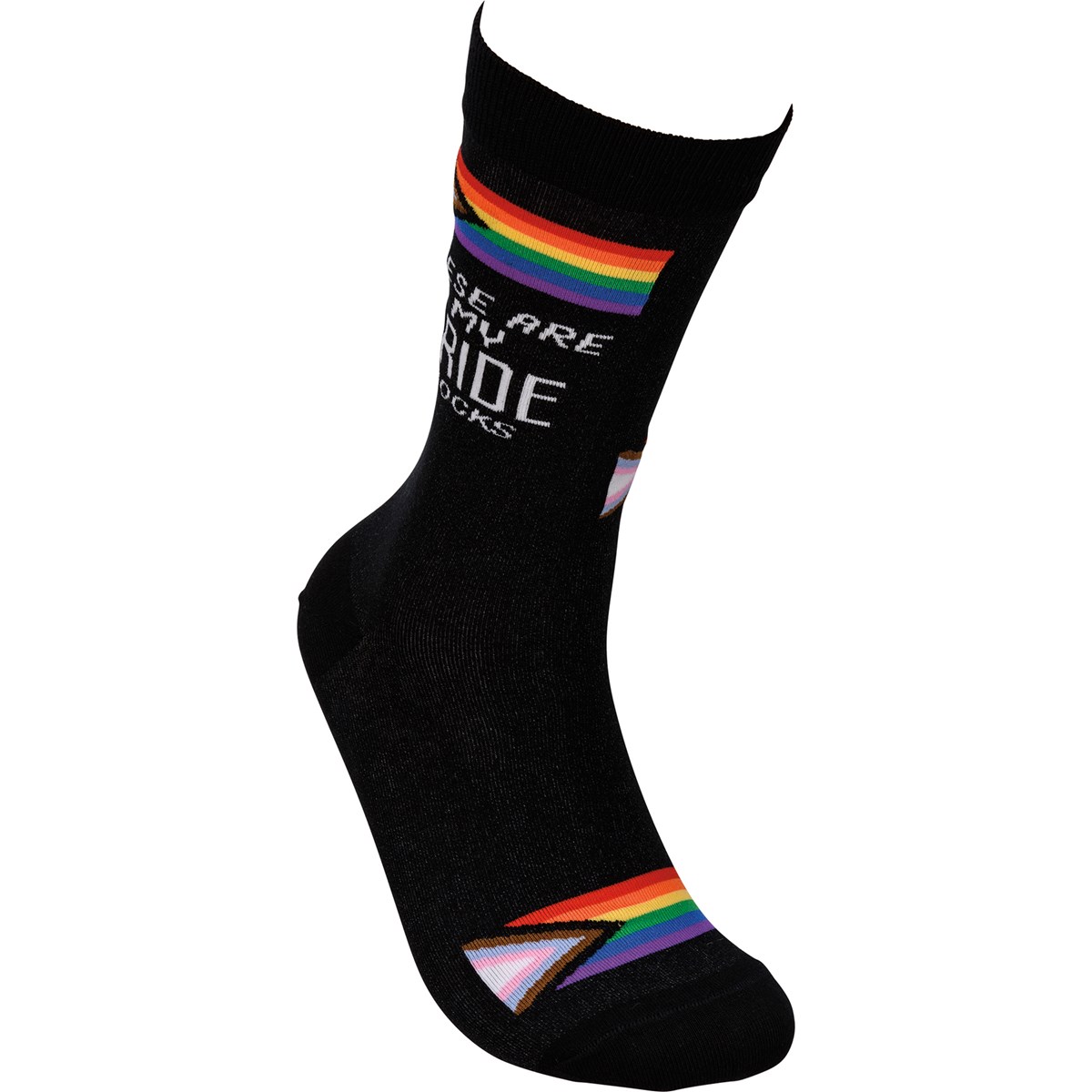 These Are My Pride Socks - Cotton, Nylon, Spandex