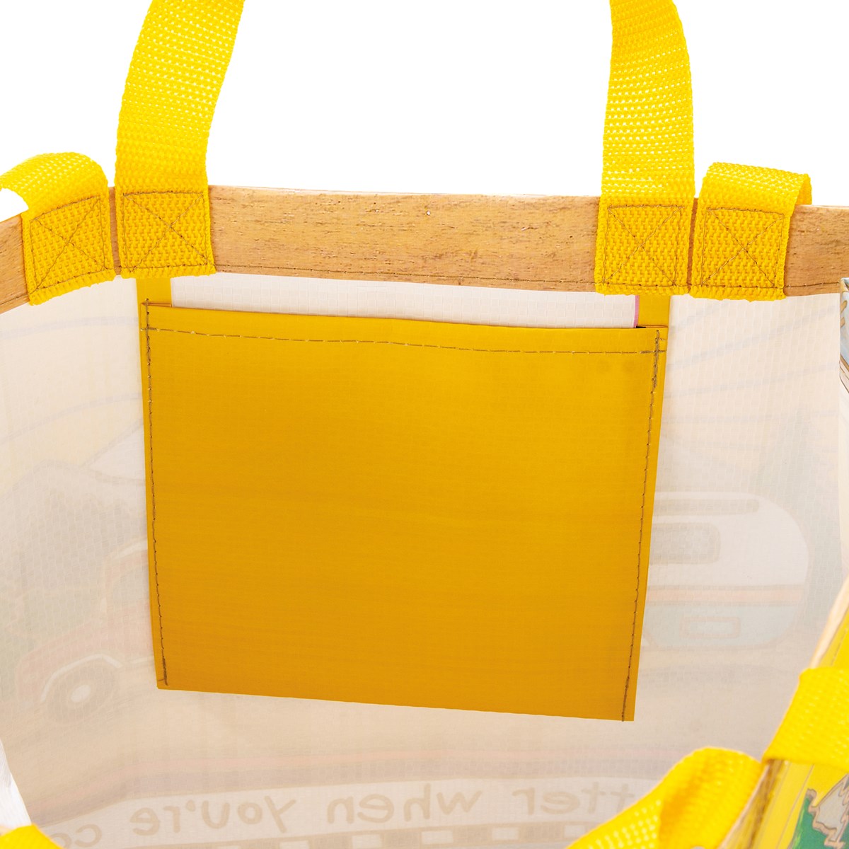 Market Tote - Life Is Better When You're Camping - 15.50" x 15.25" x 6" - Post-Consumer Material, Nylon