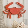 Red Crab Wall Decor - Wood
