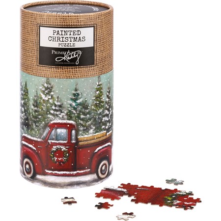 Red Truck Puzzle - Paper