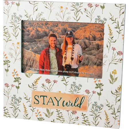 Stay Wild Photo Frame - Wood, Paper, Glass, Metal
