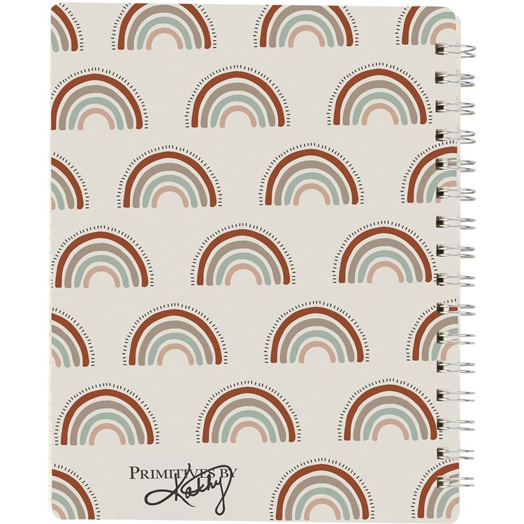 Keep It Happy Spiral Notebook - Paper, Metal