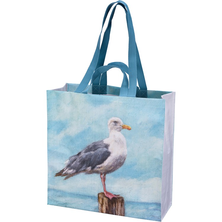 Seagull Market Tote - Post-Consumer Material, Nylon