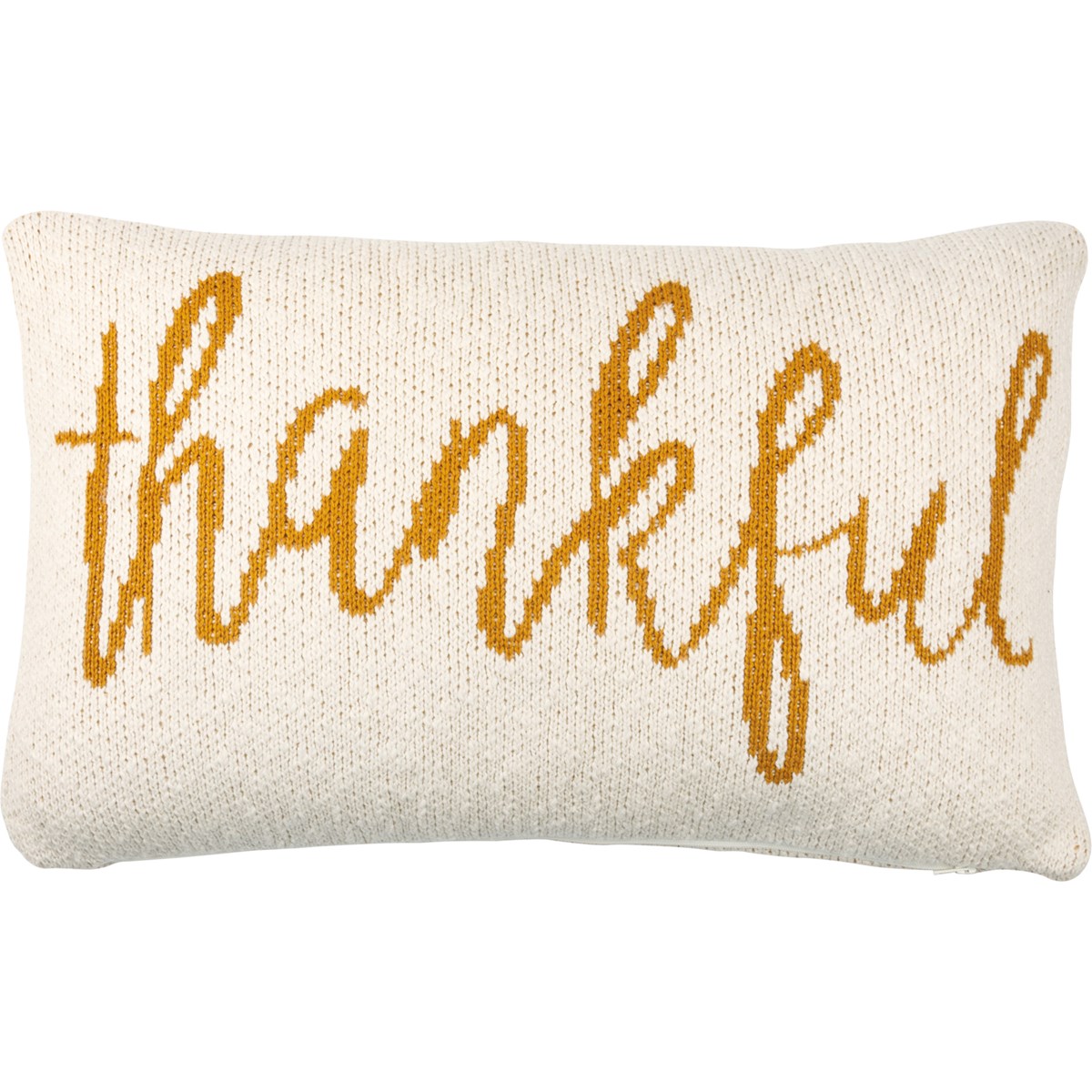 Thankful Pillow - Cotton, Zipper