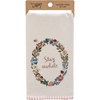 Stay Awhile Kitchen Towel - Cotton, Linen