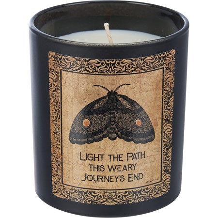 Light The Path Journey's End Candle - Soy Wax, Glass, Cotton