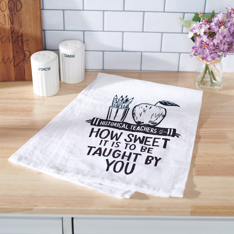 To Be Taught By You Kitchen Towel - Cotton