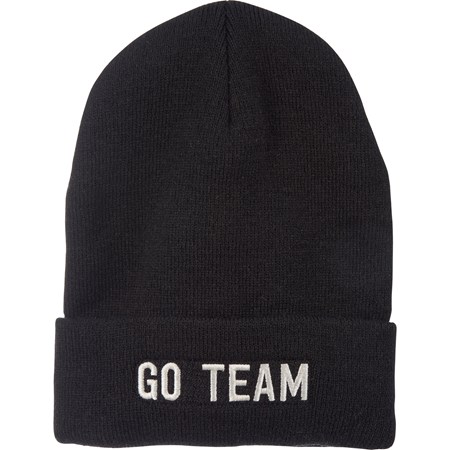Beanie - Go Team - One Size Fits Most - Acrylic