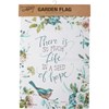 Life In A Seed Of Hope Garden Flag - Polyester