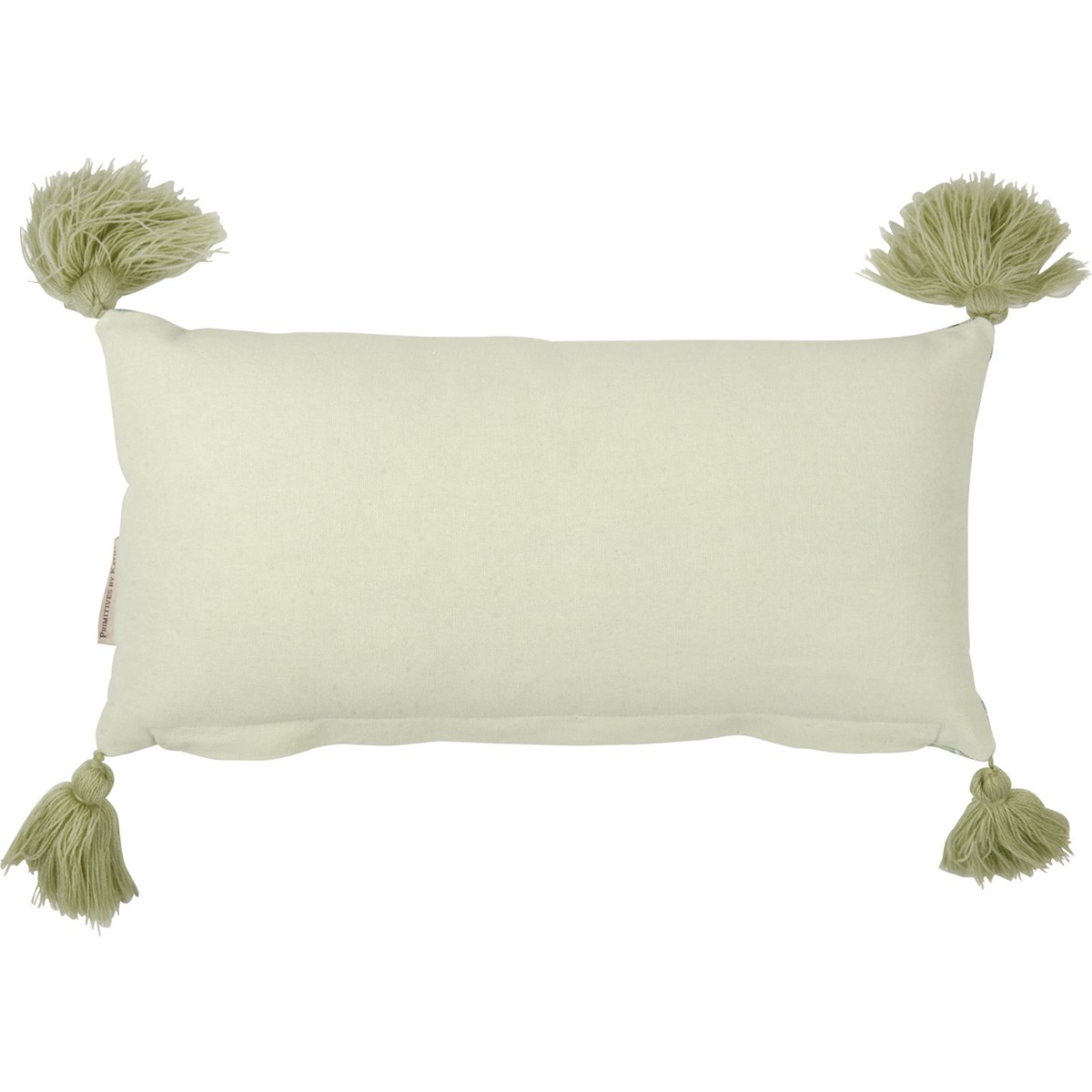Spring Plaid Pillow - Cotton, Zipper