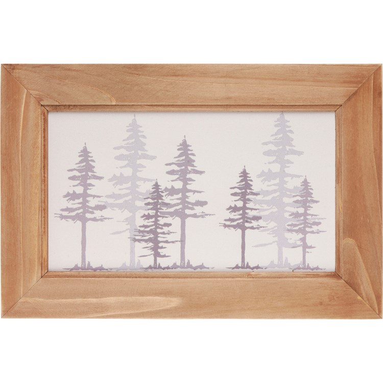 The Woods Wall Decor - Wood, Canvas