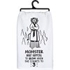Momster When Mom Counts Kitchen Towel - Cotton