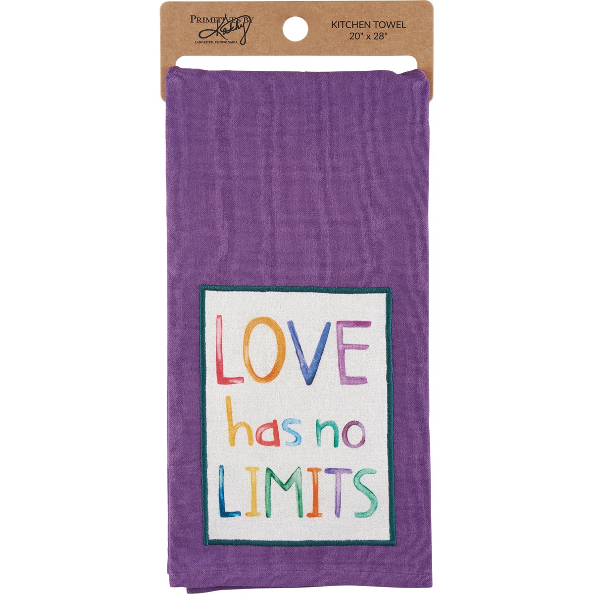 Love Has No Limits Kitchen Towel - Cotton
