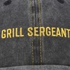 Grill Sergeant Baseball Cap - Cotton, Metal