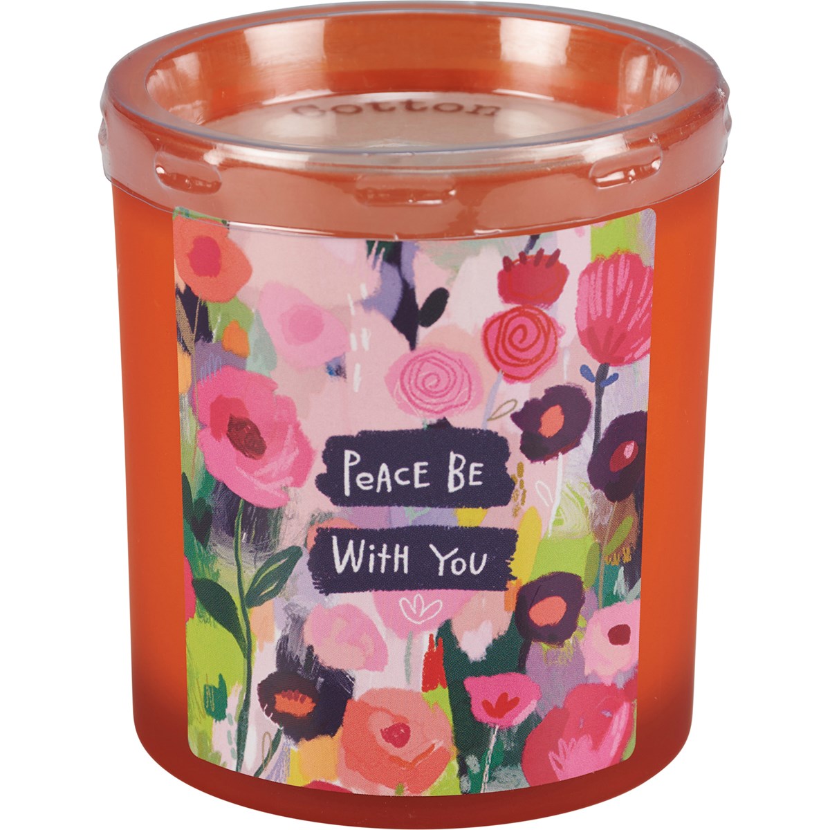 Peace Be With You Jar Candle - Soy Wax, Glass, Cotton