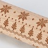 Christmas Small Rolling Pin - Wood