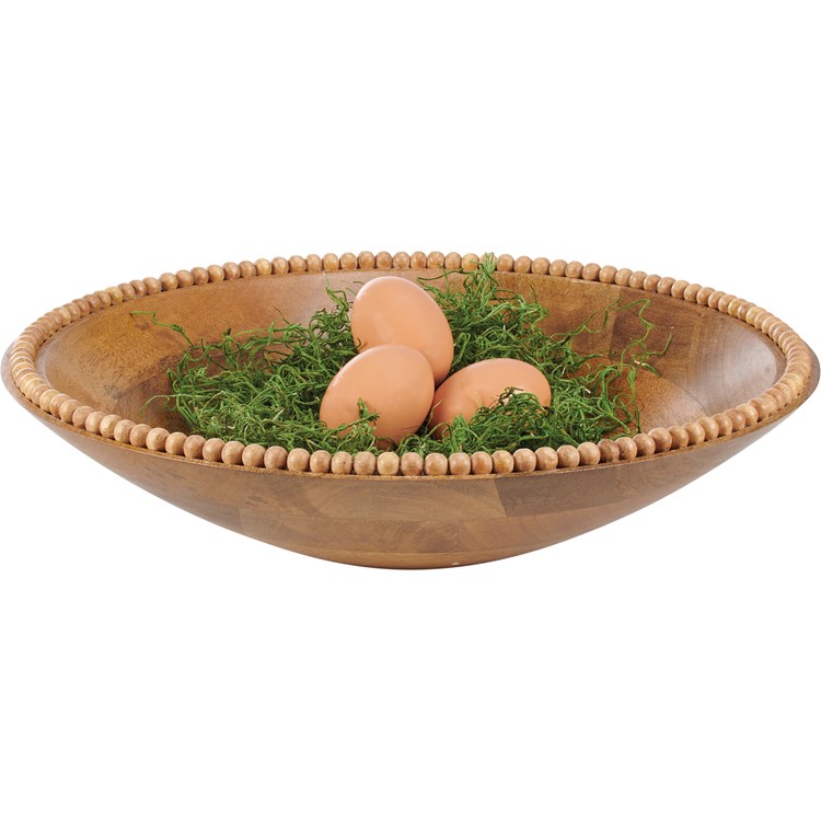 Salad Serving Bowl Set - Wood